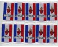LOT DE 10 INSIGNES CATHOLIQUES ESF